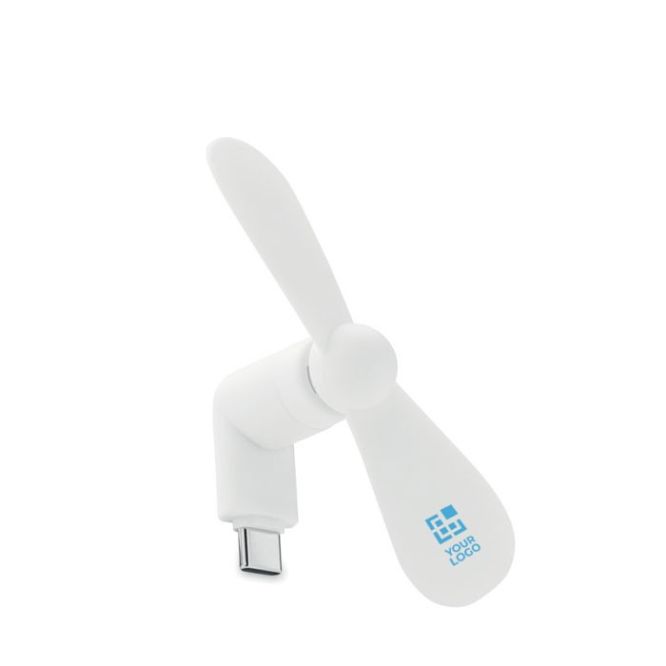 Ventilador portátil para el teléfono a través del puerto USB-C