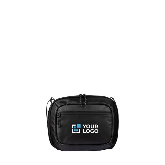 Bolsa térmica de poliéster con correa de hombro larga y ajustable