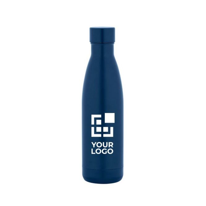 Botella termo de acero inoxidable reciclado con acabado mate 810ml