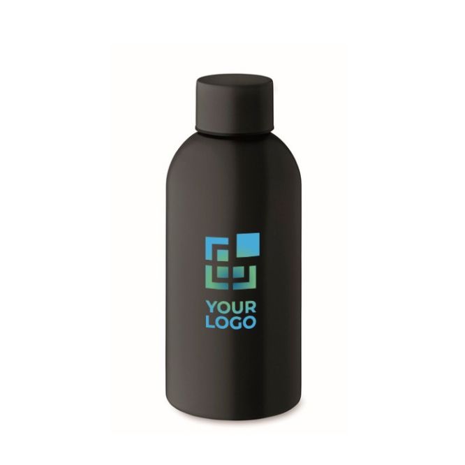 Botella monocromática antifugas de acero inoxidable reciclado 500ml