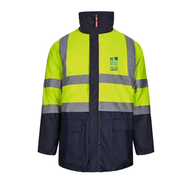Parka 4 en 1 extra grande con revestimiento de poliéster 180 g/m2 
