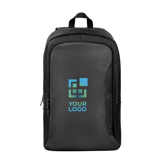 Mochila de poliéster reciclado repelente al agua para PC 17,3