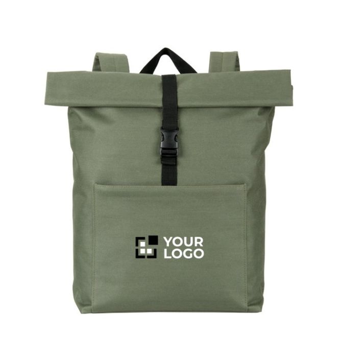 Mochila multiusos con cierre enrollable para portátil 17,3