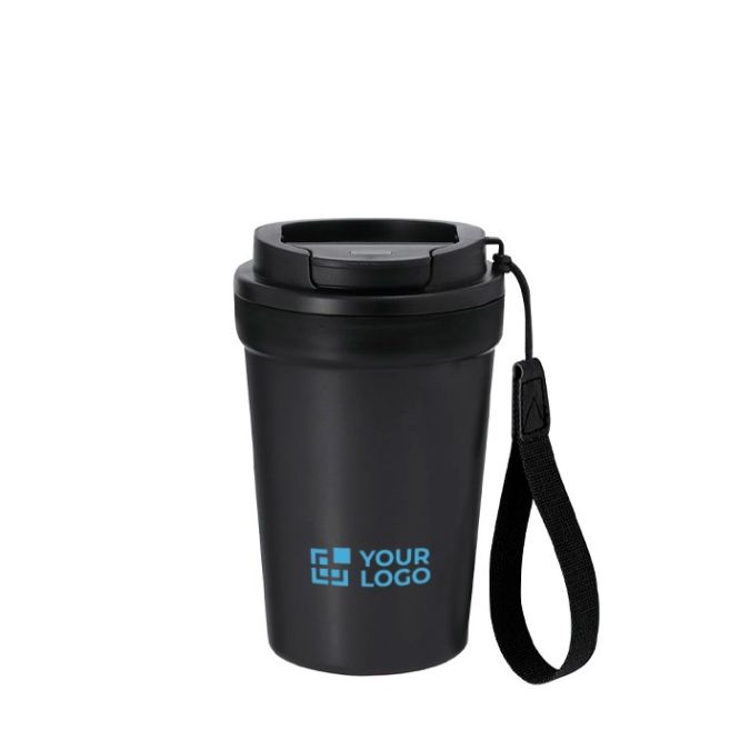 Vaso con acabado frosted y tapa hermética con dosificador 400ml vista principal