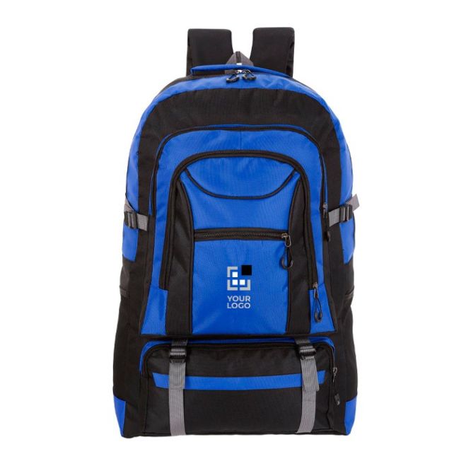 Mochila para viajes con múltiples bolsillos interiores y exteriores