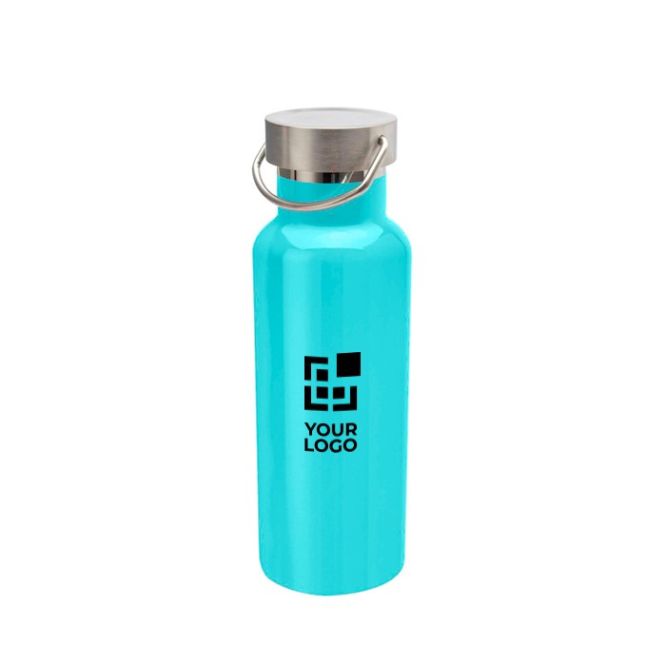 Botella de acero inoxidable reciclado ideal para agua 500ml