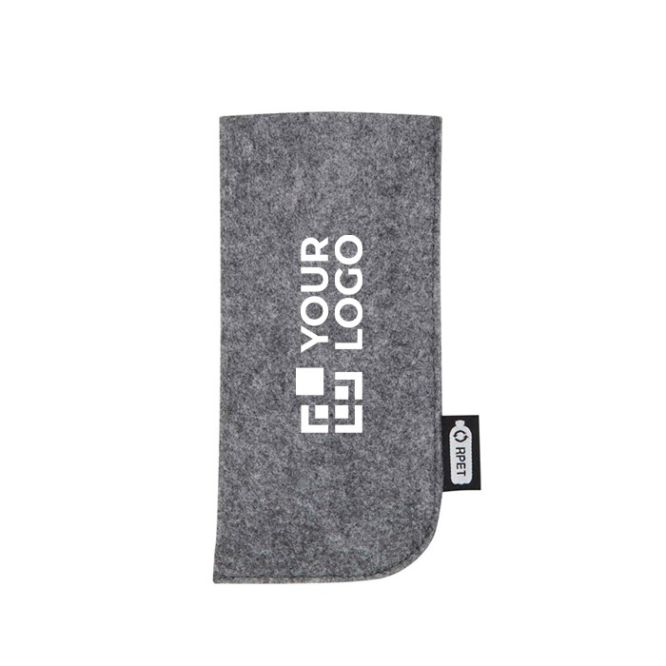 Estuche para gafas de fieltro reciclado de alta calidad y suave