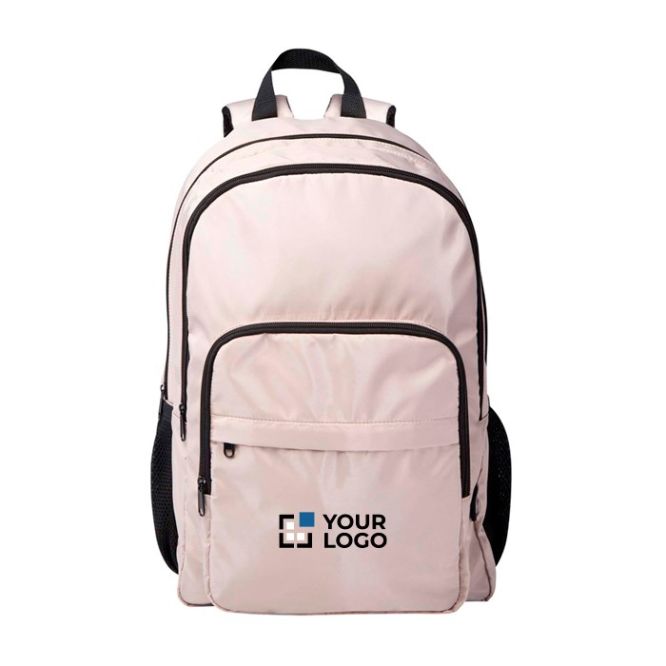 Mochila para portátil de poliéster reciclado con bolsillo PC 15