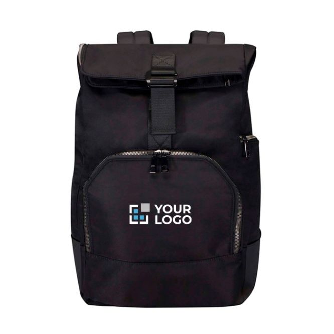 Mochila de viaje con tapa enrollable y varios bolsillos PC 15