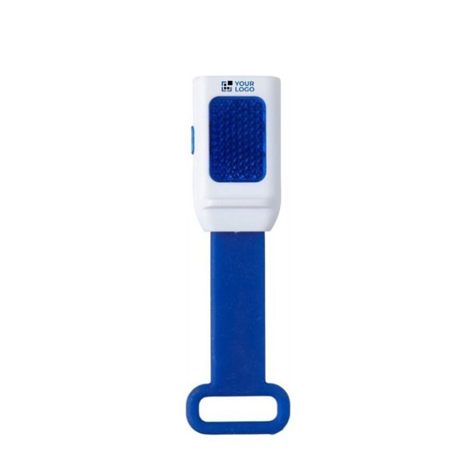 Luz LED para la bicicleta con correa de silicona para sujeción