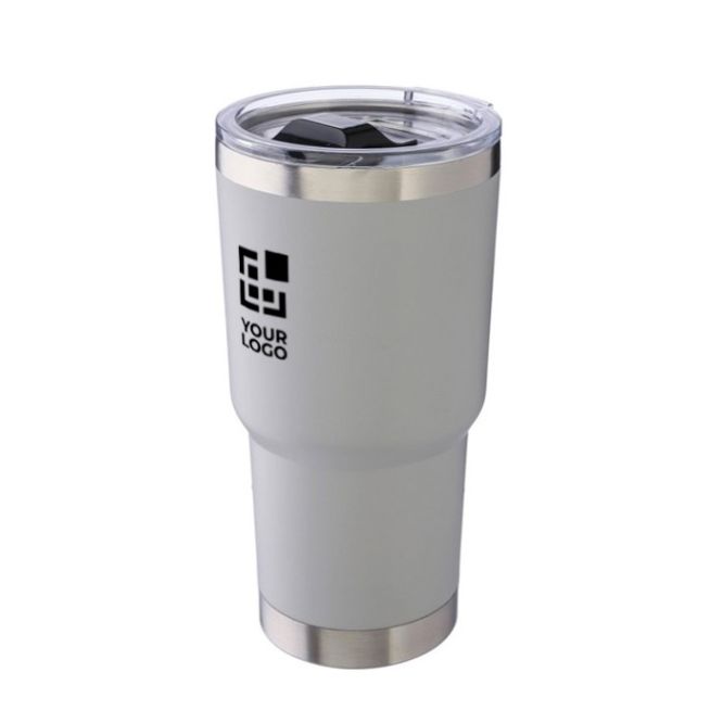 Vaso térmico apliable de acero inoxidable de doble pared 590ml