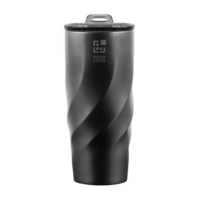 Vaso térmico antifugas de acero inoxidable reciclado BrandCharger 500ml