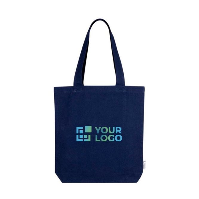 Bolsa de algodón reciclado en colores neutros 320 g/m2