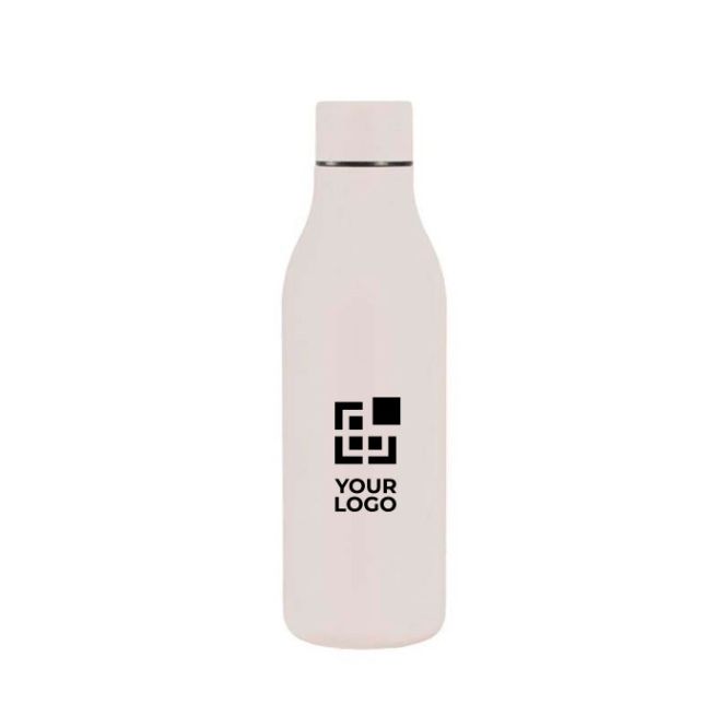 Botella de acero inoxidable de doble pared con tapón a juego 500ml