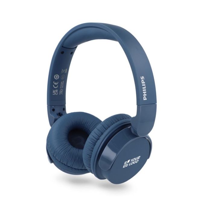 Auriculares inalámbricos ligeros y plegables marca Phillips vista principal