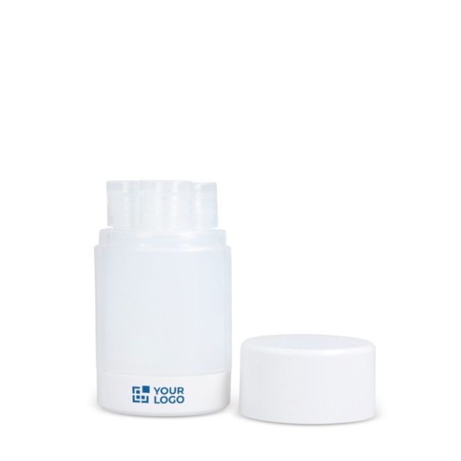 Set de 3 botes de 40ml para artículos de aseo ideal para viajes vista principal