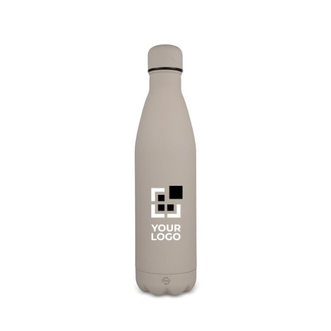 Botella de acero inoxidable reciclado con acabado aterciopelado 750ml