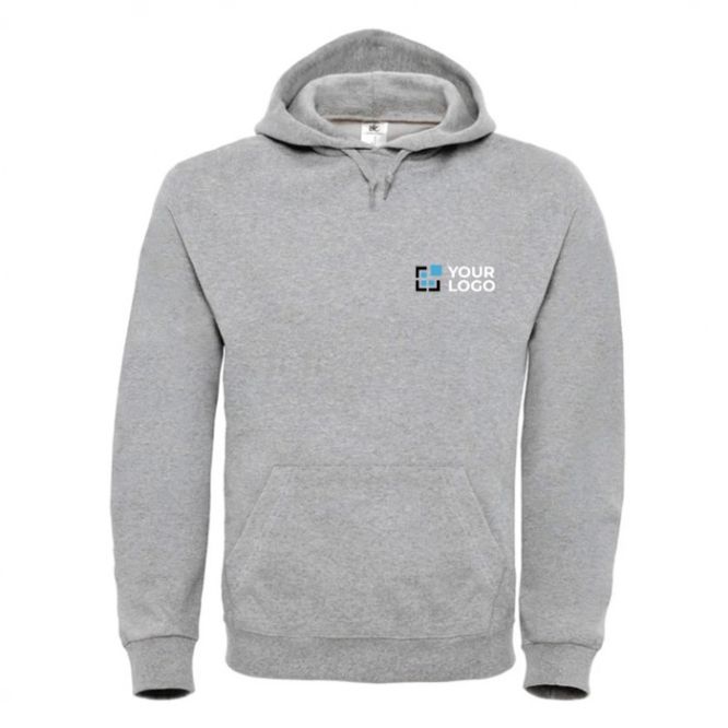 Sudadera de hombre de algodón y poliéster con capucha 280 g/m2 B&C 