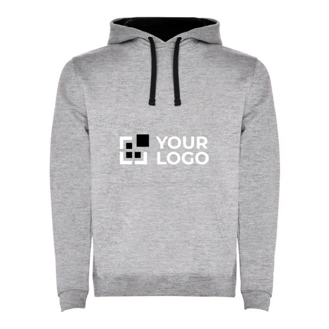 Sudadera de algodón y poliéster con capucha y cordón ajustable 280 g/m2 Roly Direct Urban 