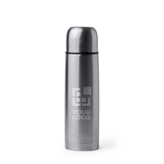 Termo de acero inoxidable con acabado brillante 500ml
