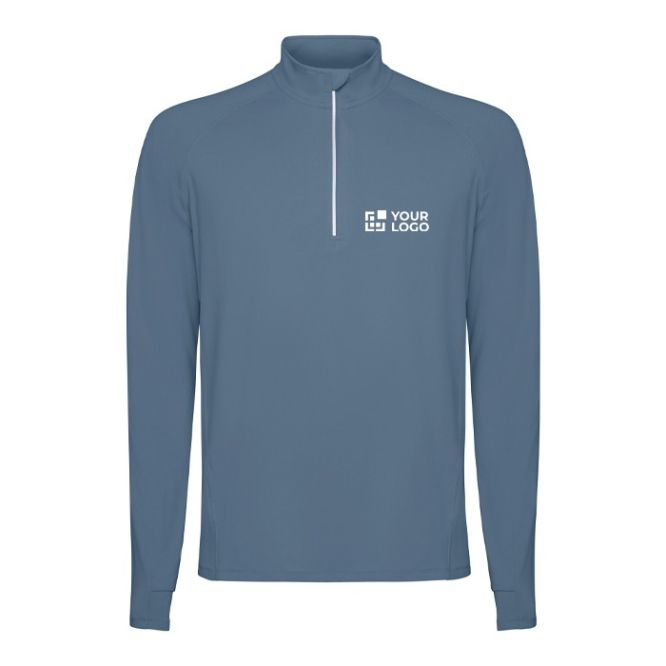 Sudadera técnica de poliéster reciclado 200 g/m2 Roly Direct Estambul 