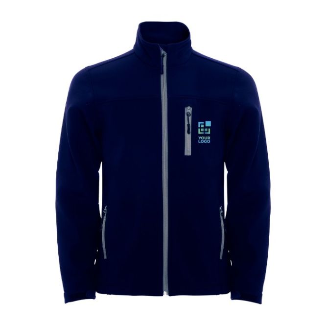 Chaqueta softshell con elastano y cremallera 300 g/m2 Roly Direct Antartida 