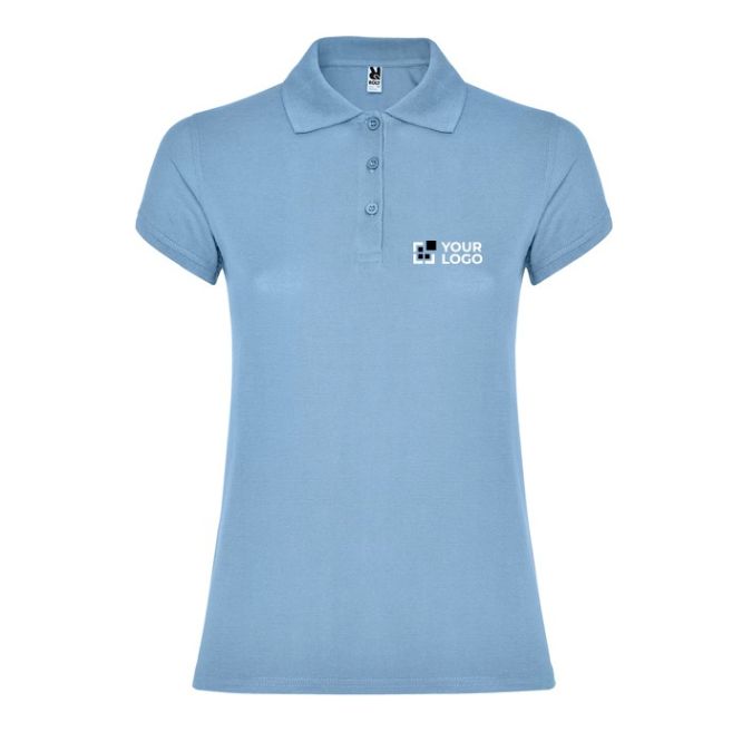 Polo de algodón en punto piqué para mujer 200 g/m2 Roly Direct Star 