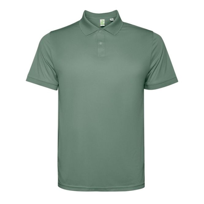 Polo técnico de poliéster reciclado manga corta 125 g/m2 Roly Direct Tormo 