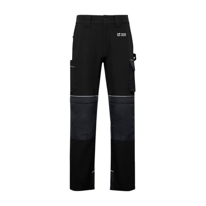 Pantalón laboral multibolsillos con elastano 260 g/m2 Roly Wall 