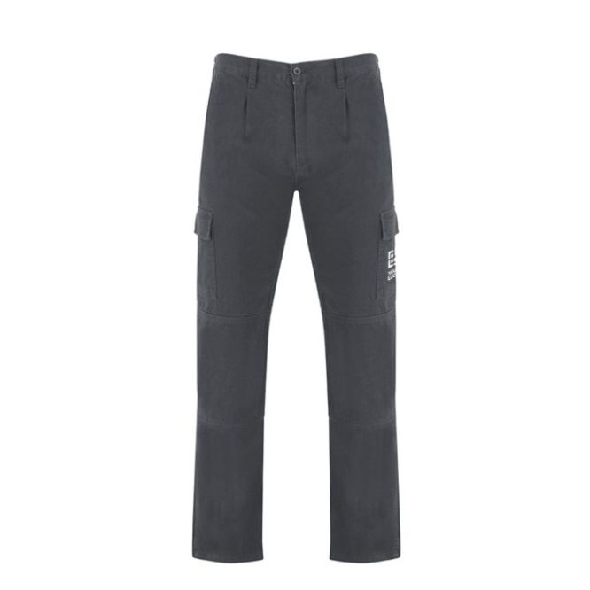 Pantalón laboral de algodón con cintura elástica 240 g/m2 Roly Safety 