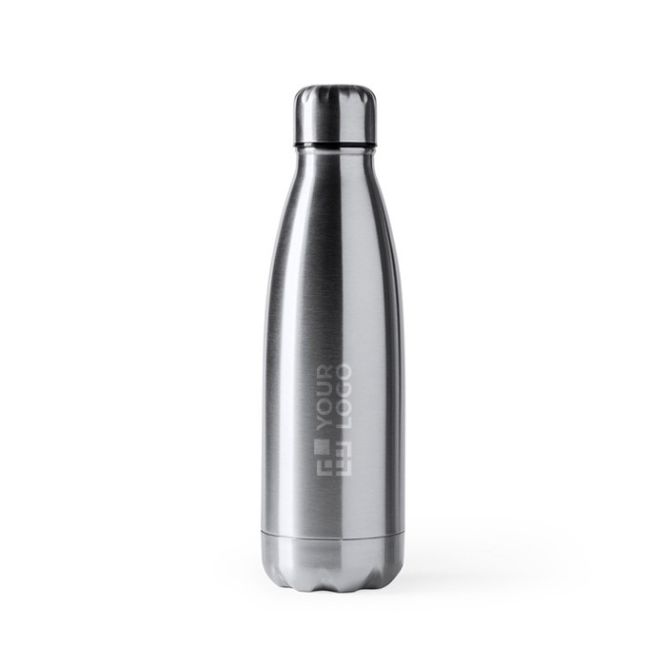 Botella de acero inoxidable con tapón antigoteo 700ml
