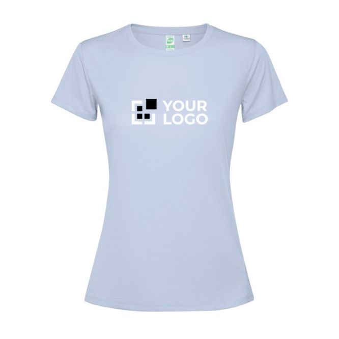 Camiseta técnica de poliéster reciclado para mujer 125 g/m2 Roly Direct Estoril 