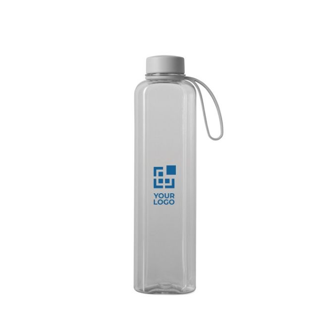 Botella RPET con diseño moderno y funcional y tapa antigoteo 550ml
