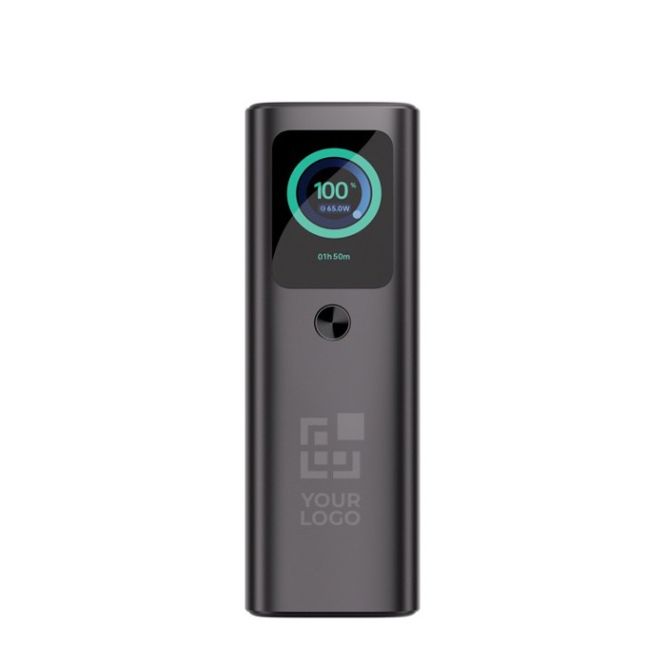 Batería externa de aluminio con carga múltiple y pantalla HQ 20.000 mAh