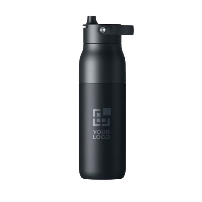 Botella térmica de acero inoxidable con filtro y tapa desmontable 1L LARQ Swig Top