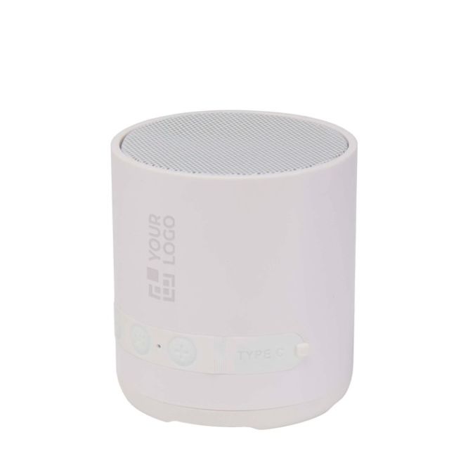 Altavoz inalámbrico de plástico reciclado con micrófono integrado 3W