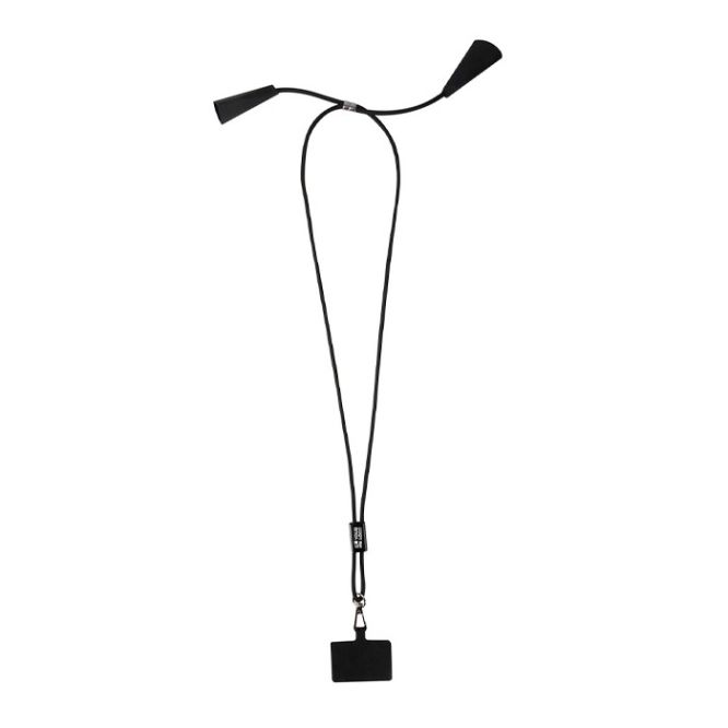 Lanyard para smartphone de plástico reciclado con cable 5 en 1 100W