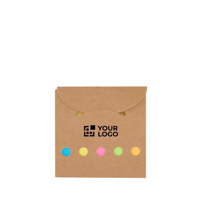 Mini bloc de 125 notas adhesivas pequeñas de colores y 25 grandes