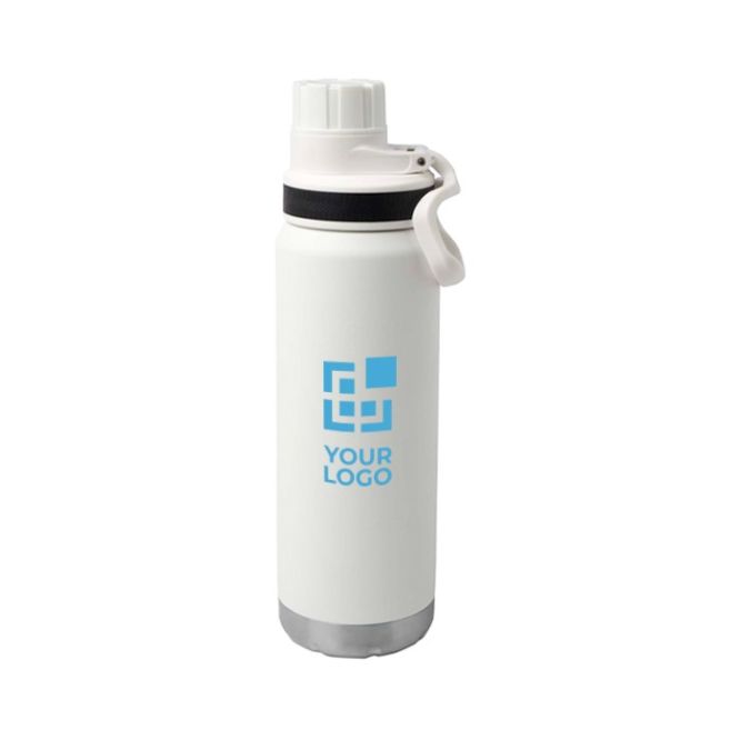 Botella ecológica de doble pared con tapa de rosca antigoteo 700ml