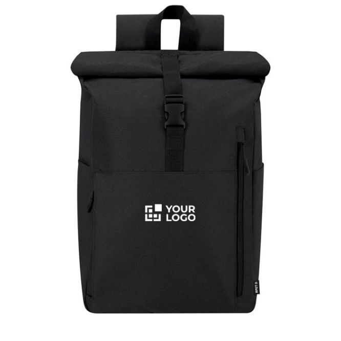Mochila enrollable de RPET para portátil apta para trolley 15''
