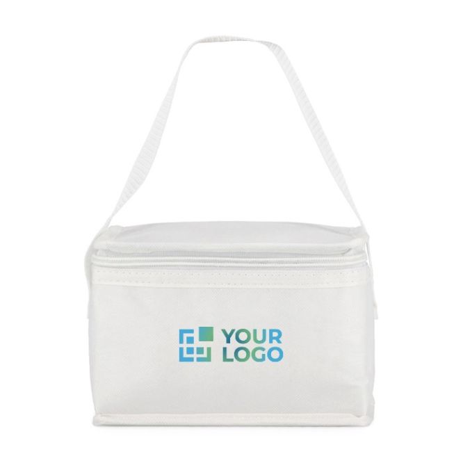 Bolsa nevera con forro de aluminio en el interior para 6 latas