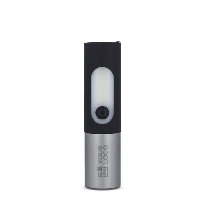 Linterna recargable de luz LED con varios modos y función zoom