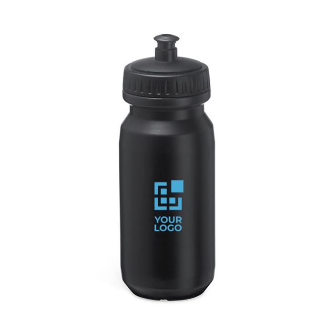 Botella deportiva de plástico con amplia zona de marcaje 620ml