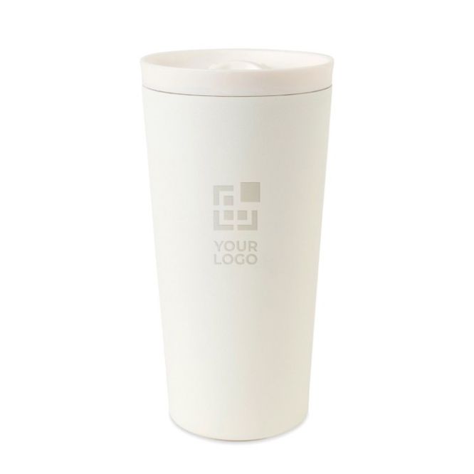 Vaso térmico de acero reciclado con aislamiento al vacío 500ml