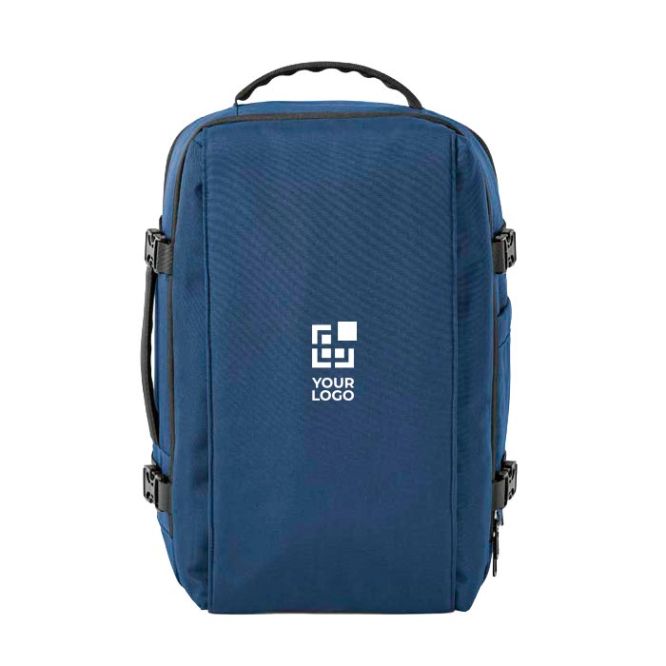 Mochila de cabina de plástico reciclado resistente al agua de 17