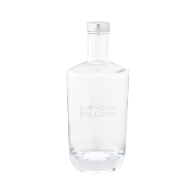 Botella de vidrio fabricada en UE con cierre antigoteo 790ml