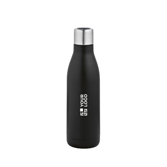 Botella de acero inoxidable reciclado con tapa de luz ultravioleta 520ml