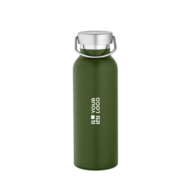 Botella térmica de acero inoxidable reciclado con acabado mate 530ml