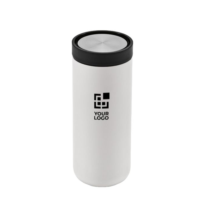 Vaso de viaje de acero inoxidable reciclado de doble pared 340ml
