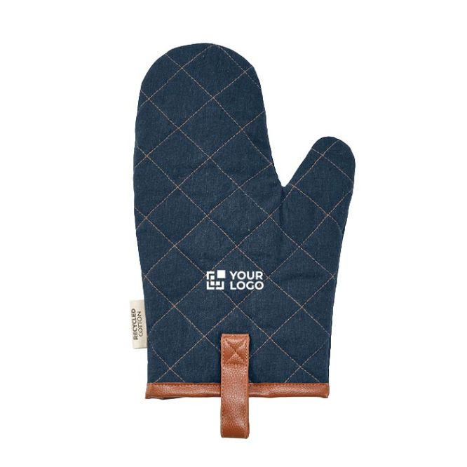 Guante de cocina robusto de algodón eco con pulgar separado 280 g/m2